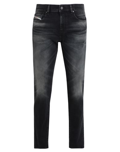 Diesel 2019 D-strukt 09g20 Slim Jeans Man Jeans Black Size 34w-32l Cotton, Lyocell, Elastane