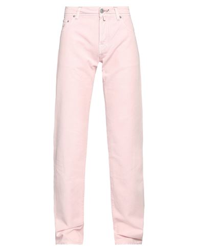 Jacob Cohёn Man Pants Light Pink Size 29 Cotton, Linen