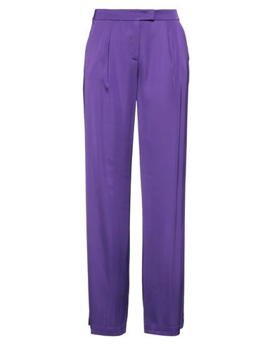 Patrizia Pepe Woman Pants Purple Size 4 Viscose