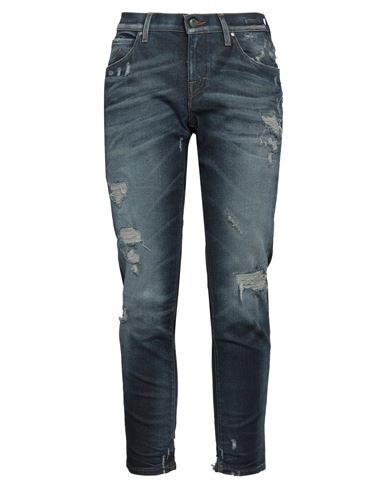 Jacob Cohёn Woman Denim Pants Blue Size 27 Cotton, Elastane