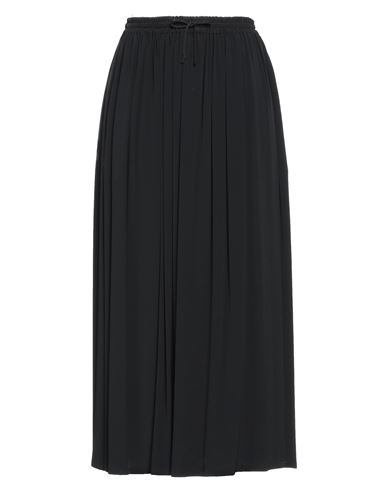 Grifoni Woman Maxi Skirt Black Size 8 Acetate, Silk