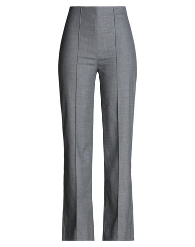 Edited Mieke Trousers Woman Pants Grey Size 6 Recycled Polyester, Viscose, Polyester, Elastane