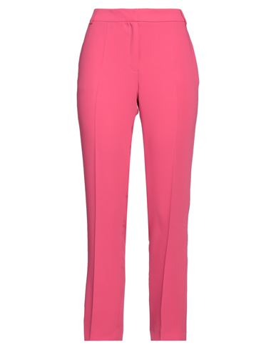 Weill Woman Pants Fuchsia Size 12 Polyester In Pink