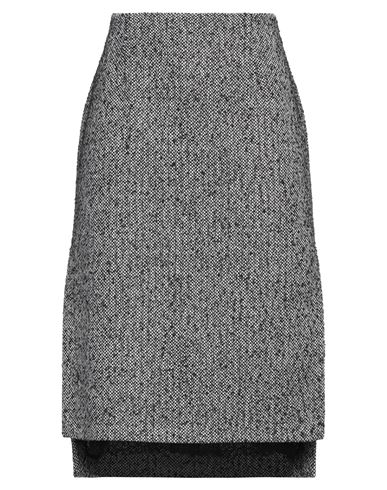 Sandro Ferrone Woman Midi Skirt Black Size 10 Polyester