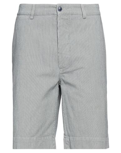 Officine Generale Officine Générale Man Shorts & Bermuda Shorts Midnight Blue Size 32 Cotton, Elastane