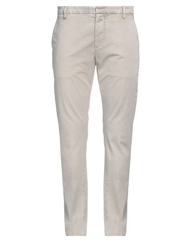 Dondup Man Pants Beige Size 31 Cotton, Elastane