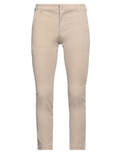 Entre Amis Man Pants Beige Size 33 Cotton, Elastane