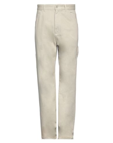 Moncler Man Pants Beige Size 34 Cotton