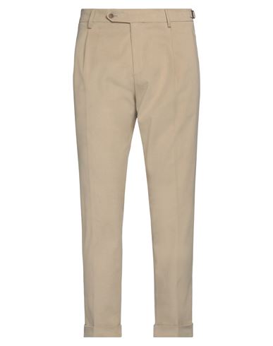 Shop Berwich Man Pants Beige Size 36 Cotton, Elastane