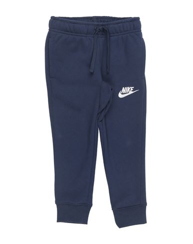 Shop Nike Club Fleece Rib Cuff Pant Toddler Boy Pants Navy Blue Size 7 Cotton, Polyester