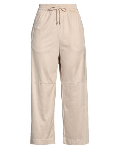 Purotatto Woman Pants Beige Size 8 Polyester