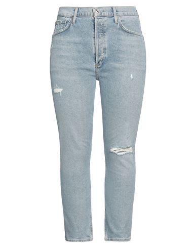 Citizen Of Humanity Citizens Of Humanity Woman Jeans Blue Size 30 Cotton, Elastane In Blue