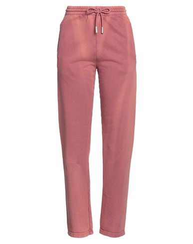 Off-white Woman Pants Pastel Pink Size Xs Cotton