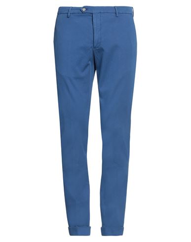 Betwoin Man Pants Blue Size 40 Cotton, Elastane