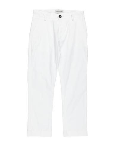 Paolo Pecora Babies'  Toddler Boy Pants White Size 6 Cotton, Alutex