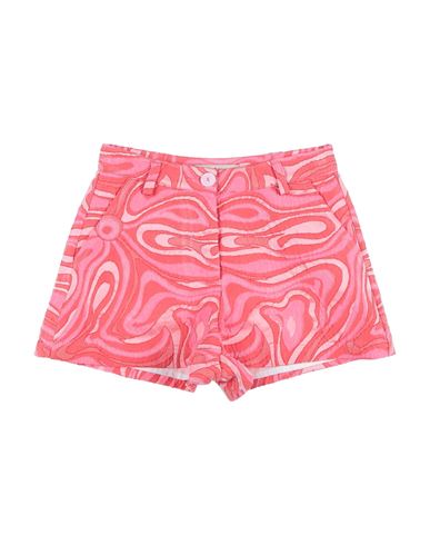 Shop Pucci Toddler Girl Shorts & Bermuda Shorts Coral Size 6 Polyester, Acetate, Acrylic In Red