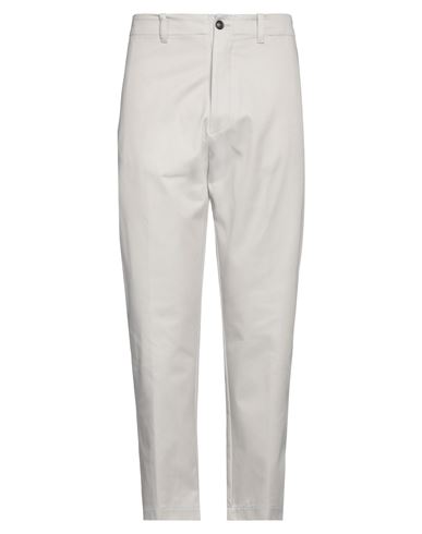 Grifoni Man Pants Light Grey Size 36 Cotton
