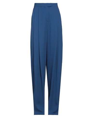 Emporio Armani Woman Pants Blue Size 14 Viscose, Acetate