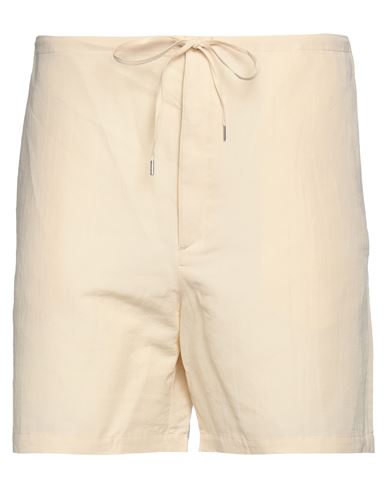 Auralee Man Shorts & Bermuda Shorts Beige Size 5 Linen, Cotton