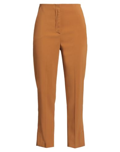 Patrizia Pepe Woman Pants Camel Size 6 Polyester, Elastane In Brown