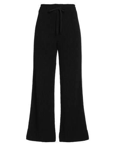 Crossley Woman Pants Black Size L Viscose, Polyamide, Wool, Cashmere