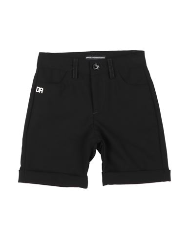 Shop Daniele Alessandrini Toddler Boy Shorts & Bermuda Shorts Black Size 6 Polyester, Viscose, Wool, Elas