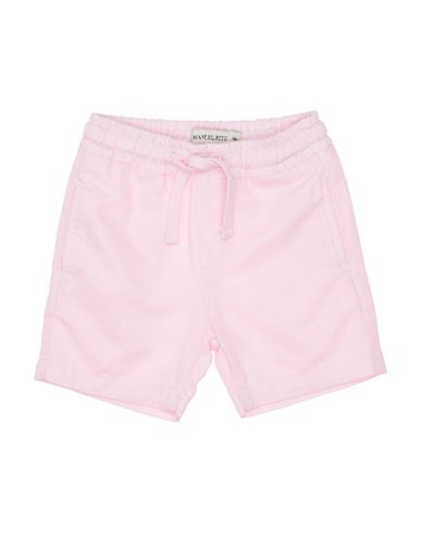 Manuel Ritz Babies'  Toddler Girl Shorts & Bermuda Shorts Pink Size 4 Linen, Cotton