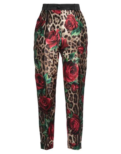 Dolce & Gabbana Woman Pants Sand Size 2 Silk, Polyester In Beige