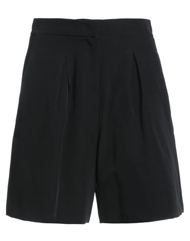 Hinnominate Woman Shorts & Bermuda Shorts Black Size M Polyester, Elastane