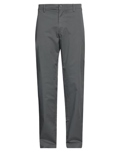 Shop Harmont & Blaine Man Pants Lead Size 44 Cotton, Elastic Fibres In Grey