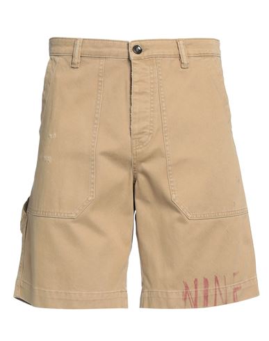 Nine In The Morning Man Shorts & Bermuda Shorts Sand Size 33 Cotton In Beige