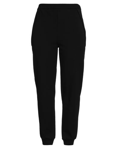 Emporio Armani Woman Pants Black Size 6 Cotton, Polyester, Elastane