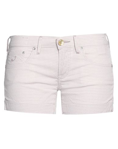 Jacob Cohёn Woman Shorts & Bermuda Shorts Pastel Pink Size 27 Cotton, Polyamide, Elastane