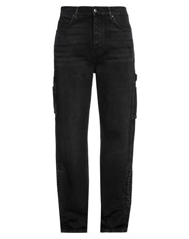 Shop Amiri Man Jeans Black Size 33 Cotton