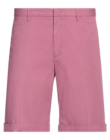 Z Zegna Man Shorts & Bermuda Shorts Magenta Size 40 Cotton, Elastane In Pink