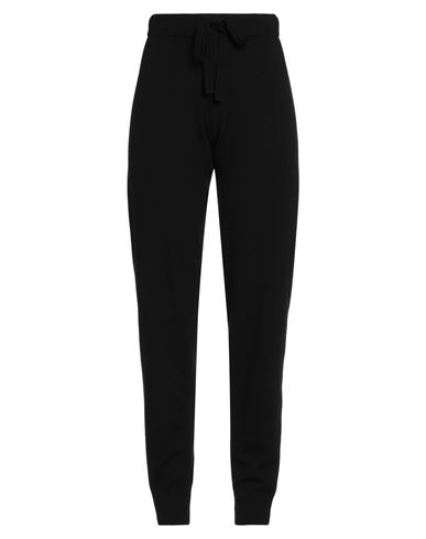 Shop Ermanno Scervino Woman Pants Black Size 8 Wool, Cashmere