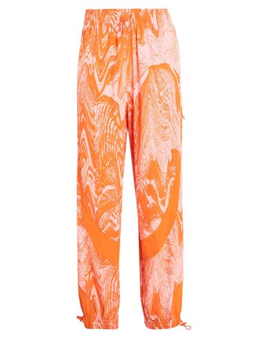 Shop Adidas By Stella Mccartney Asmc Woven Tp P Woman Pants Orange Size S Recycled Polyamide, Elastane