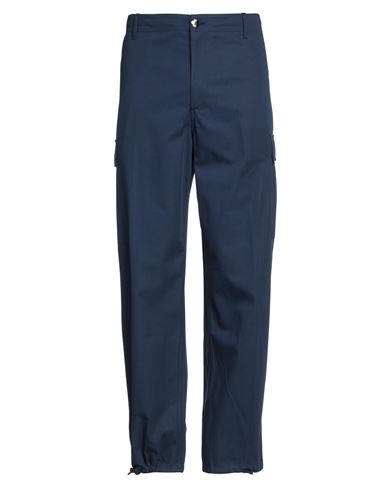 Kenzo Man Pants Navy Blue Size 42 Cotton