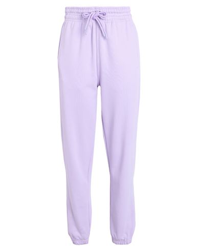 Shop Adidas By Stella Mccartney Asmc Sp Pant Woman Pants Lilac Size L Organic Cotton In Purple