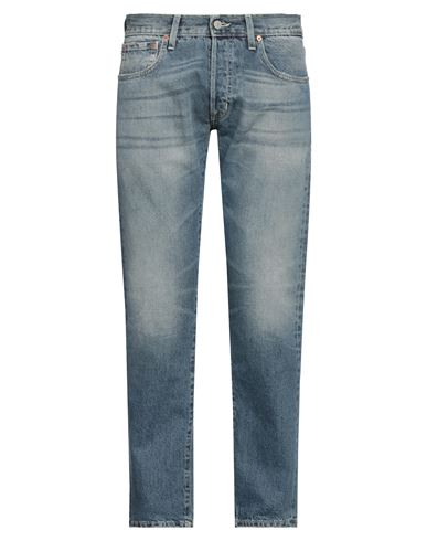 Dondup Man Jeans Blue Size 33 Cotton, Hemp