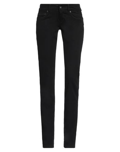 Shop Pepe Jeans Woman Pants Black Size 25w-34l Cotton, Elastane
