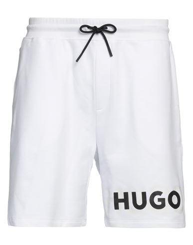 Hugo Man Shorts & Bermuda Shorts White Size Xl Cotton