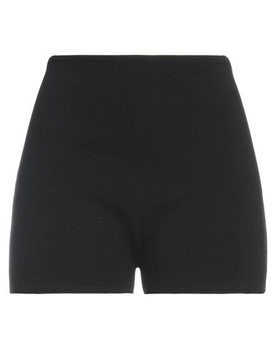 Max Mara Woman Shorts & Bermuda Shorts Black Size Xs Cotton, Polyamide, Elastane