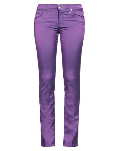 Jacob Cohёn Woman Pants Purple Size 27 Cotton, Viscose, Elastane