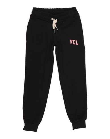 Shop Vicolo Toddler Girl Pants Black Size 6 Cotton, Elastane
