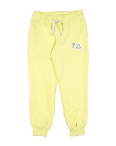 Vicolo Toddler Girl Pants Pastel Yellow Size 6 Cotton, Elastane In Yellow