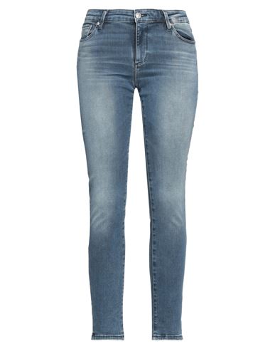 Ag Jeans Woman Jeans Blue Size 26 Cotton, Polyester, Elastane
