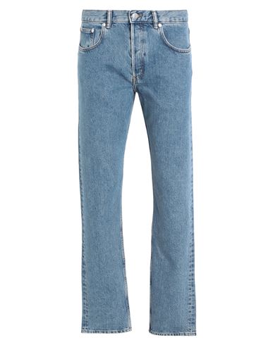 Shop Arket Man Jeans Blue Size 34w-34l Organic Cotton