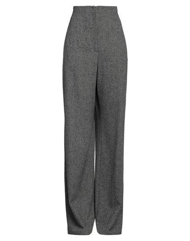 Emporio Armani Woman Pants Grey Size 14 Viscose, Virgin Wool, Polyamide