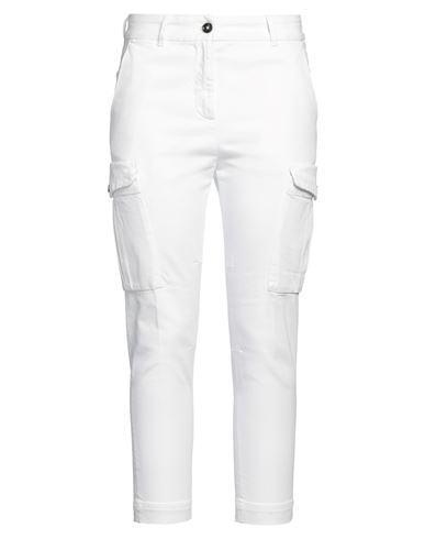 Nine In The Morning Woman Jeans White Size 29 Cotton, Elastane